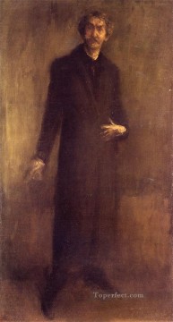  brown Painting - Brown and Gold James Abbott McNeill Whistler